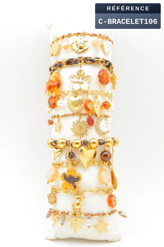C-BRACELET106-BRUN