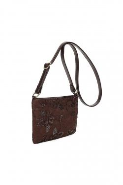 1685637DENTELLE-MARRON CLAIR