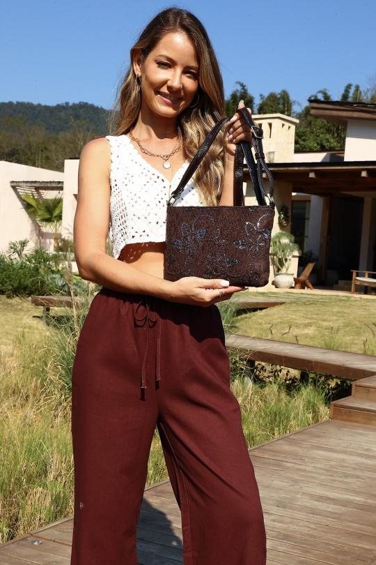 1685637DENTELLE-MARRON CLAIR