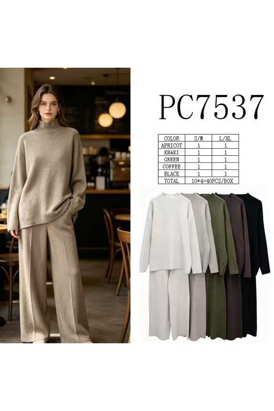 PC7537-ABRICOT, CAFÉ, KAKI, NOIR, VERT