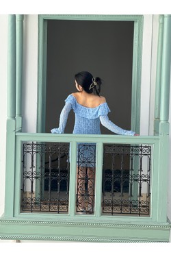 Charlotte-BLEU CIEL