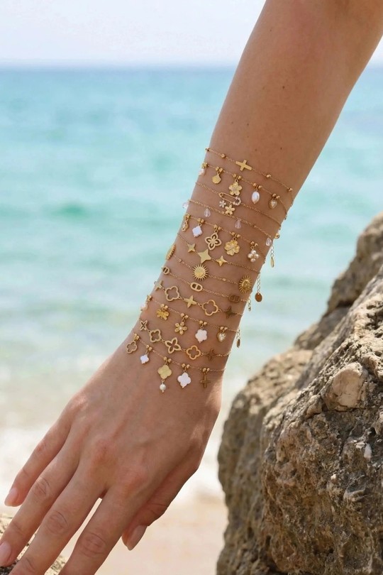 C-BRACELET124-DORÉ