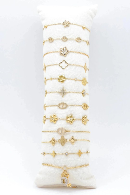 C-BRACELET104-DORÉ