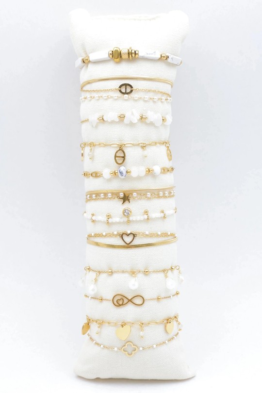 C-BRACELET120-BLANC