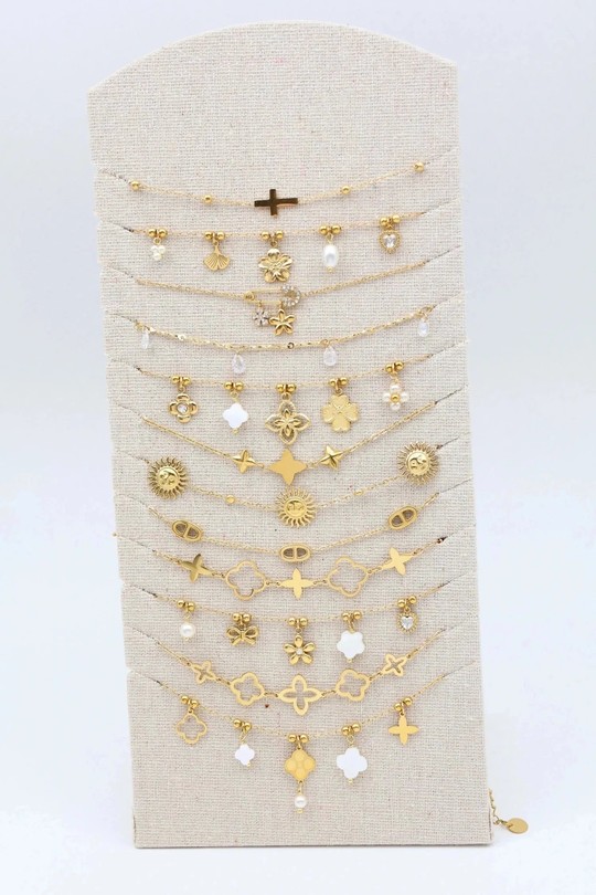 C-BRACELET124-DORÉ