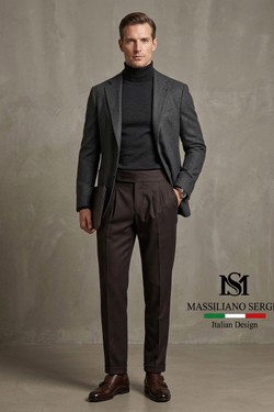 PANTS-MF-MARRON FONCÉ