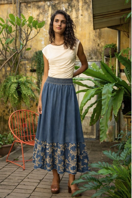 271-KNT-DENIM BLUE