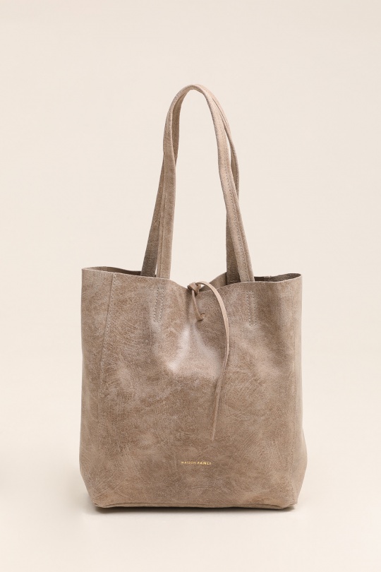 1012-CUIR VIEILLI  TAUPE