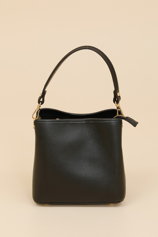 1047 Sac Cuir Grainé-NOIR
