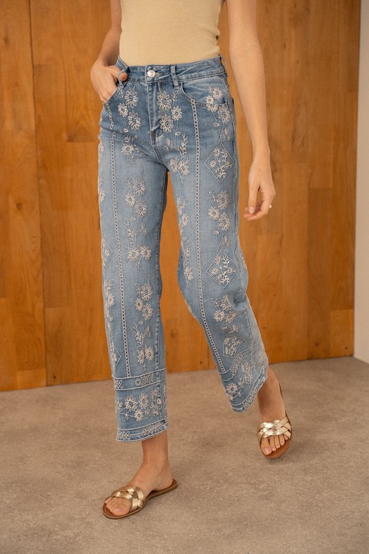 H5129 N-JEANS-DENIM BLUE