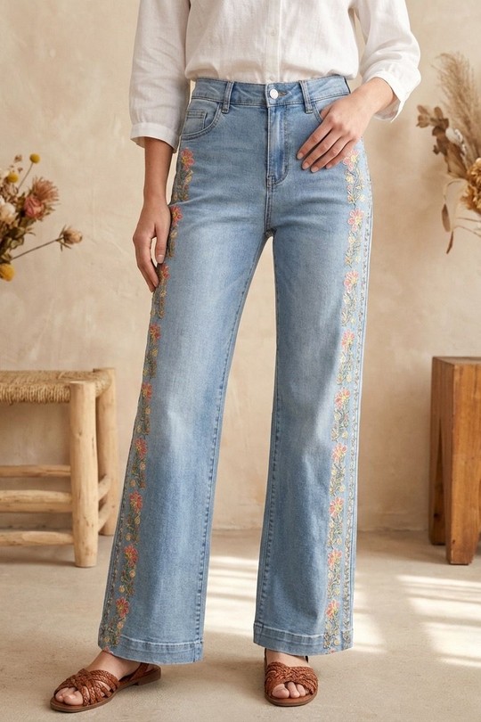 H5144 N-JEANS-DENIM BLUE
