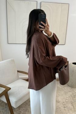 CHEMISE MYA X402 -MARRON