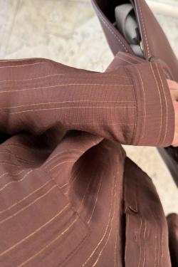 CHEMISE MYA X402 -MARRON