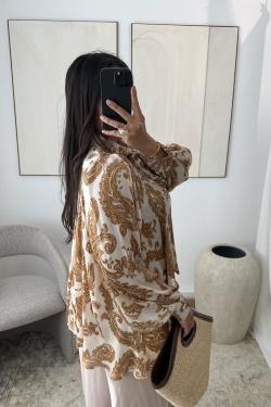 CHEMISE ILÉNA H564-5-BLEU