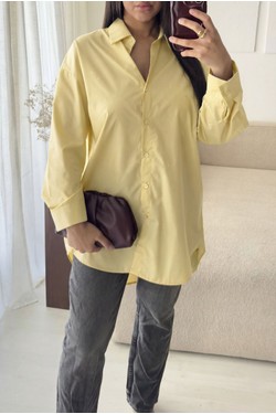 CHEMISE EN POPELINE X39-1-BLANC
