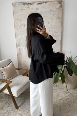 YAMINA - CHEMISE EN POPELINE X362-KAKI