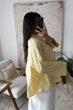 YAMINA - CHEMISE EN POPELINE X362-KAKI