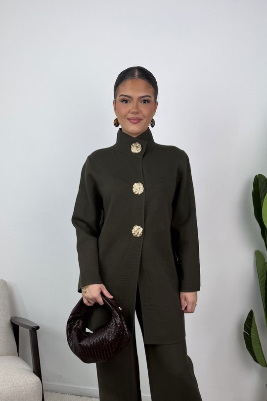 AJ265 Gilet Lysandra-KAKI