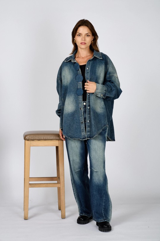 x3-3-AUSTIN CHEMISE JEAN-DENIM