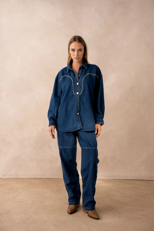 x2-2-gia pant set-DENIM