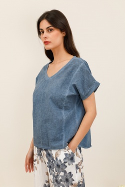 H321-BLEU MARINE