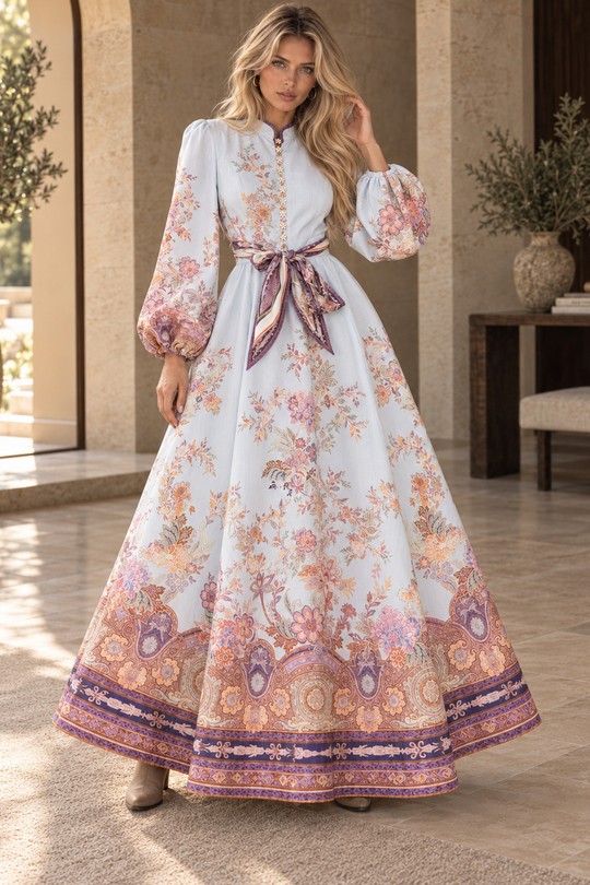 9718-BLEU CLAIR