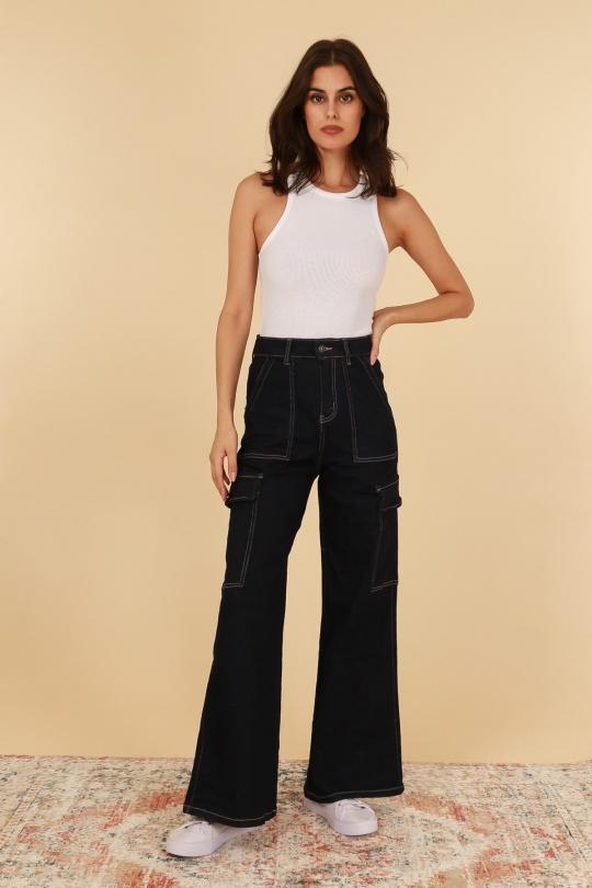 7299-BLEU JEAN