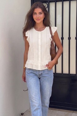 RM930.TOP-ECRU