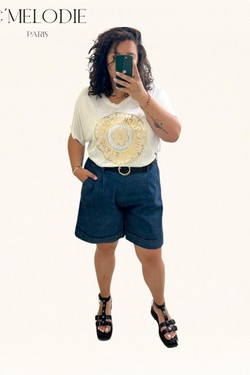 25267 Short-BLEU FONCÉ