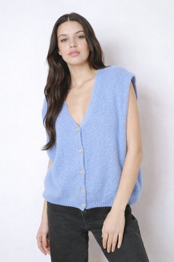 9631baby alpaga-BLEU CLAIR