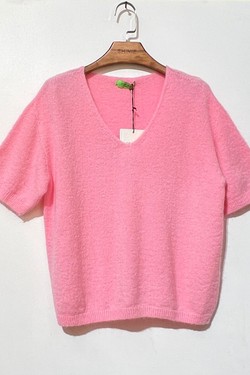 9635baby alpaga-ROSE FLUO