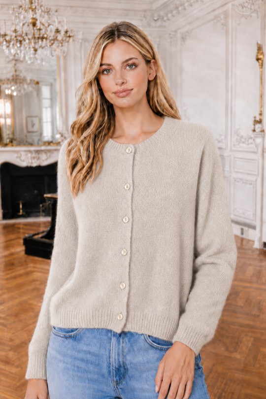 9605gilet-BEIGE