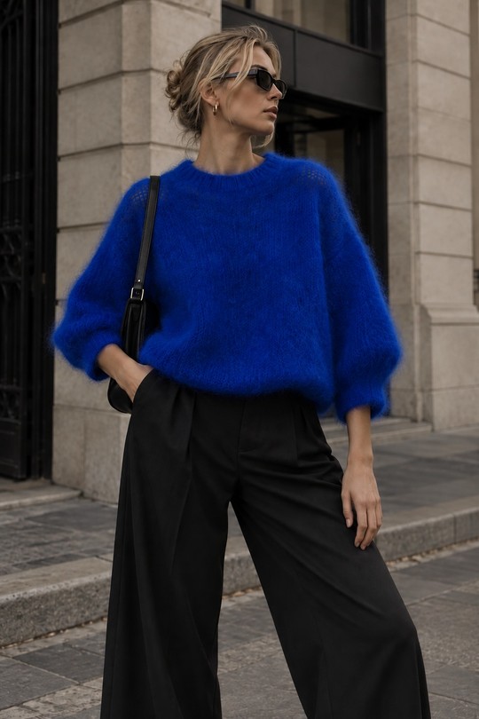 9202PULLKIDMOHAIR1P-BLEU ROI