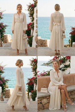 Robe Lina – Chemisier vaporeux & Transparence Subtile 5032-ROSE