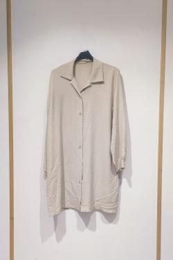 CS PLAIN SHIRTS-BEIGE
