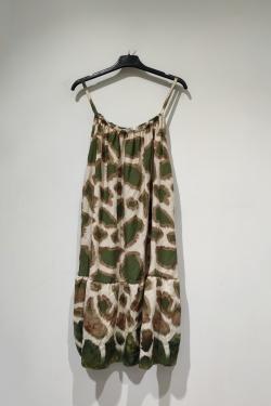 RITA ROBE GIRAFE - PE25-BLEU PETROL