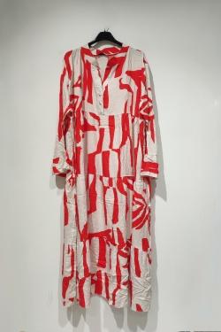 MARIA ROBE 19087-2-ROUGE