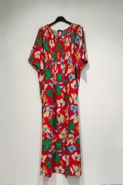 MARIA ROBE 2506-1-ROUGE