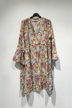 MARIA ROBE 2508-3-BLEU ROI