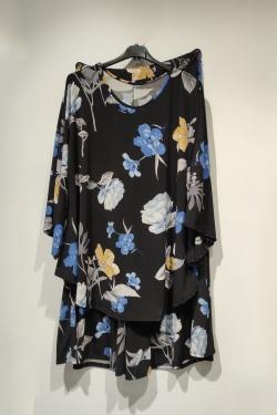 FRIDA GT ENSEMBLE FLEURS - AH26-BLEU