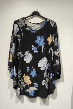 FRIDA GT ENSEMBLE FLEURS - AH26-BLEU