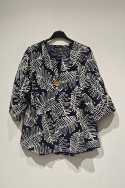 FL009 blouse-BLANC