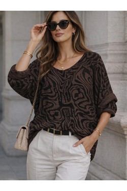 Blouse Zébra-BEIGE