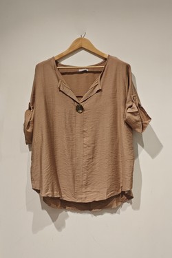1835 blouse-CAMEL