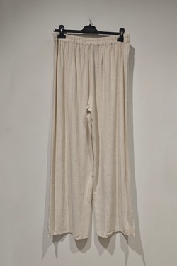 pantalon coton PL033-BEIGE
