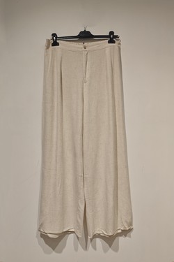 pantalon coton PL033-BEIGE