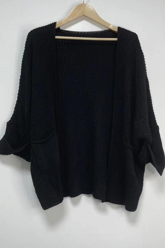 LUPO GILET-NOIR