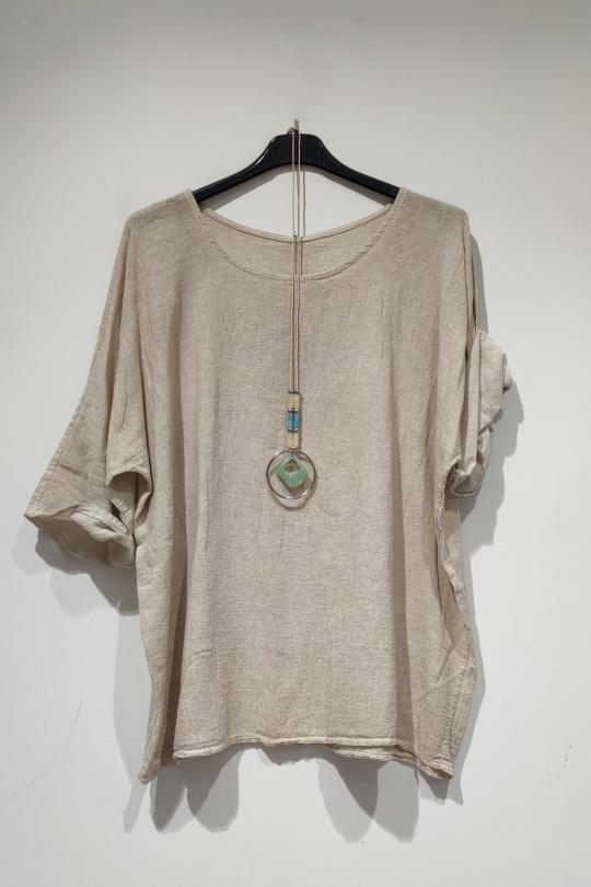 LINO COLLIER PE25-BEIGE