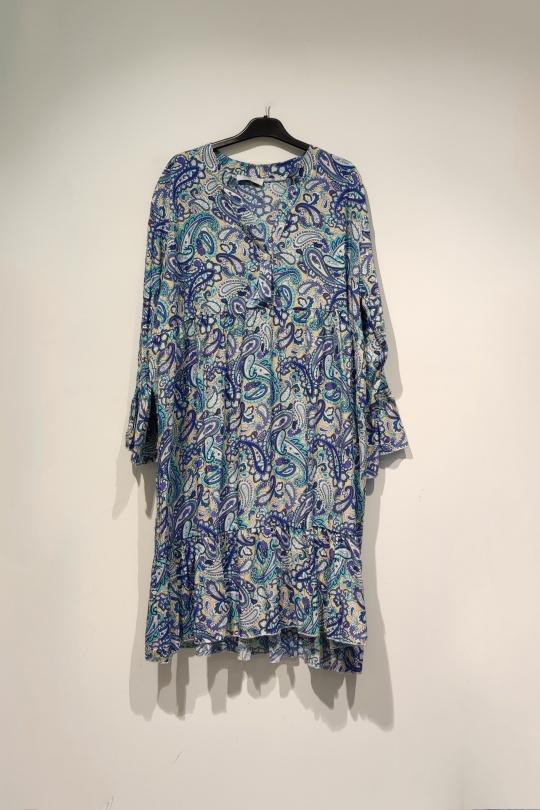 MARIA ROBE 2508-3-BLEU ROI