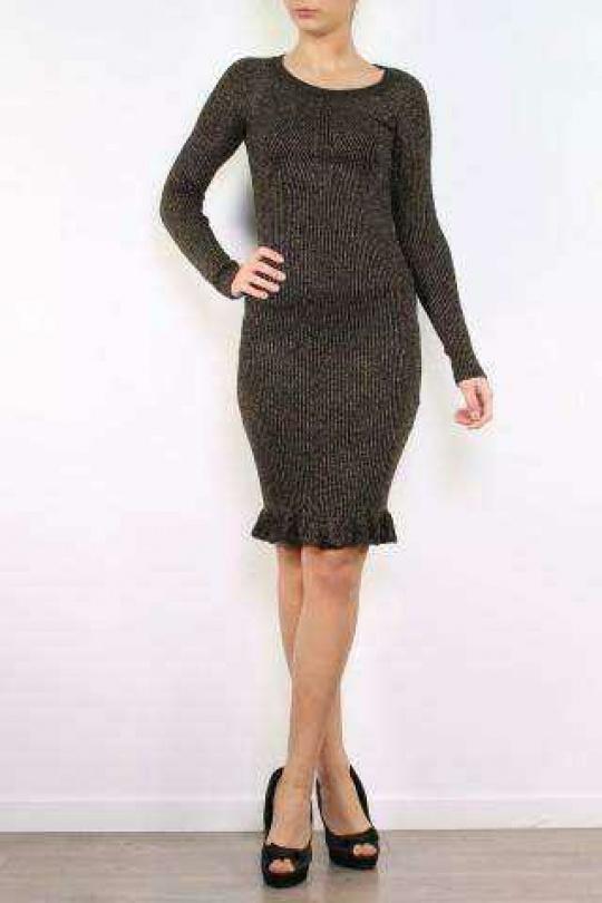 ROBE BRILLANTE 680-1-NOIR